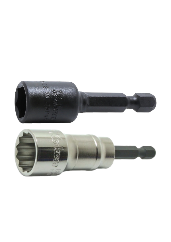 Końcówki wkrętakowe 1/4" Nasadowe