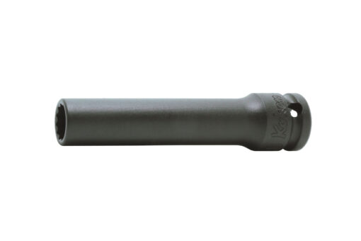 Nasadka udarowa 3/8″ długa cienka 12mm 12-kąt.